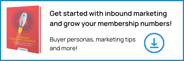 Inbound marketing membership growth guide download cta graphic