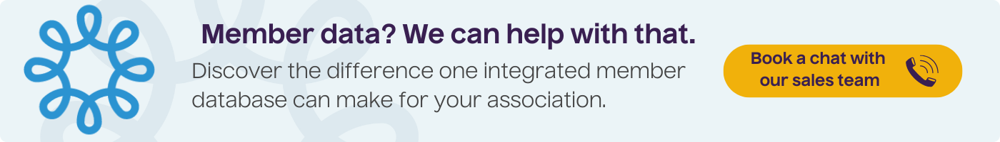 MemberClicks can help with member data, book a demo call to action graphic