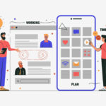 
                            Event registration apps, picture of team working together                            