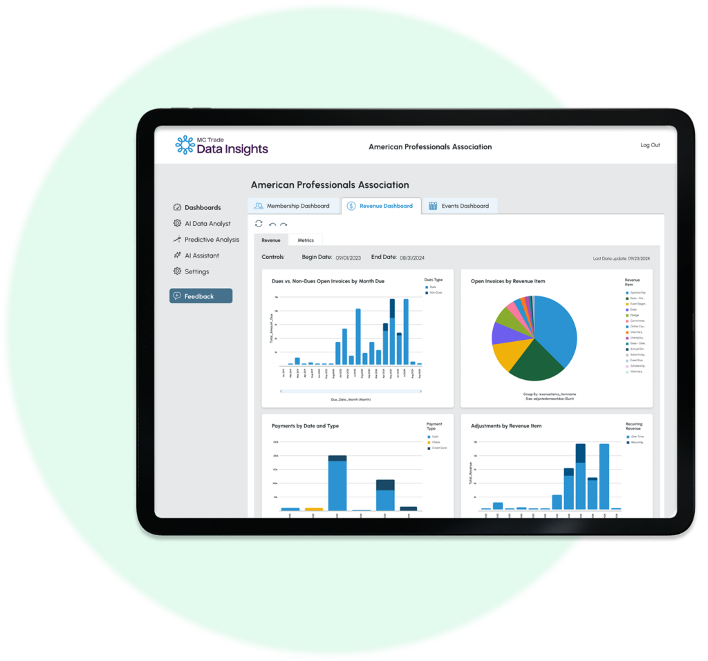 data insights screen
